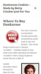 Mobile Screenshot of buydunkaroos.com